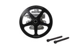 Power Steering Pump - Elite - Adjustable psi - 6 in V-Belt Pulley - Aluminum - Natural - GM Type II - Universal - Each thumbnail 1