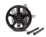 Power Steering Pump - Elite - Adjustable psi - 4.2 in 6-Rib Serpentine Pulley - Aluminum - Natural - GM Type II - Universal - Each thumbnail 1
