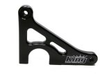 Steering Arm - Combo - 3-1/4 in Bolt Span - Aluminum - Black Anodized - Sprint Car - Each thumbnail 1