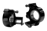 Birdcage - Driver / Passenger Side - 2.750 in ID Bearing - Double Bearing - Aluminum - Black Powder Coat - Sprint Car - Pair thumbnail 1