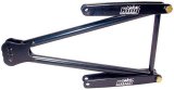 Jacobs Ladder - Adjustable - 13.625 in Long - Hardware / Straps - Chromoly - Black Powder Coat - Sprint Car - Kit thumbnail 1