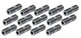 Header Stud - 3/8-16 and 3/8-24 in Thread - 1.2 in Long - Chromoly - Zinc Plated - Universal - Set of 14 thumbnail 1