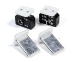 Setup Blocks - Short - 1-3/4 to 6 in Adjustable - Magnetic Base - Aluminum - Black Anodized - Pair thumbnail 1