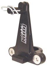 Transponder Mount - Quick Release - Aluminum - Black Anodized - 1-1/2 in Tube Mount - Each thumbnail 1