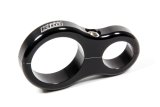 Fuel Filter Bracket - Clamp-On - 1.25 in OD Tubes - 2 in Diameter - Aluminum - Black Anodized - Each thumbnail 1