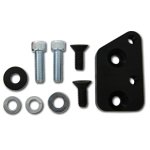 Power Steering Pump Bracket - Bellhousing Mount - Aluminum - Black Anodized - KSE Tandem / TandemX Power Steering - Bert / Brinn Bellhousing - Kit thumbnail 1