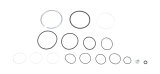 Steering Box Seal Kit - Complete Seal Set - KSE Gen2 Steering Box - Kit thumbnail 1