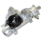 Steering Box - Power - Sportsman 700 Series - 3-Bolt - 13/16 in 36 Spline - 6 to 1 Ratio - 0.185 in Valve - Iron - Natural - Universal - Each thumbnail 1