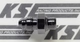 Fitting - Adapter - Straight - 3 AN Male O-Ring to 4 AN Male - Aluminum - Black Anodized - Each thumbnail 1