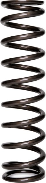 Coil Spring - Variable Body - Coil-Over - 2.5 in ID - 14 in Length - 110 lb/in Spring Rate - Steel - Gray Powder Coat - Each thumbnail 1
