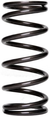 Coil Spring - Variable Body - Coil-Over - 2.5 in ID - 8 in Length - 500 lb/in Spring Rate - Steel - Gray Powder Coat - Each thumbnail 1