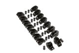 Rocker Arm - Voodoo - 7/16 in Stud Mount - 1.70 Ratio - Full Roller - Aluminum - Black Anodized - Big Block Chevy - Set of 16 thumbnail 1