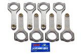 Connecting Rod - Voodoo - H Beam - 6.000 in Long - Bushed - 7/16 in Cap Screws - Forged - Steel - Small Block Chevy - Set of 8 thumbnail 1