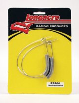 Throttle Return Spring - Steel - Chrome - Pair thumbnail 1
