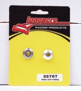 Throttle Linkage Bushing - 2-Piece - 1/2 in Mounting Diameter - Aluminum - Natural - Holley Carburetors - Each thumbnail 1