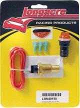 Warning Light - Gagelites - Water Temperature - 230 Degrees F Rated - 1/2 in NPT - Light / Sender / Wiring - Amber - Kit thumbnail 1