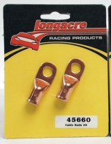 Battery Terminal - 1/0 Gauge - 3/8 in Eyelet - Copper - Pair thumbnail 1