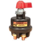 Battery Disconnect - Rotary Switch - Panel Mount - 175 Amps - 6-36V - Alternator Posts - Each thumbnail 1