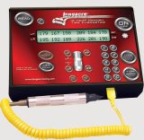 Pyrometer - Coil Cord Tire Probe - 0-300 Degrees Fahrenheit - Display 12 Temps at Once - 10 Set Memory - Kit thumbnail 1