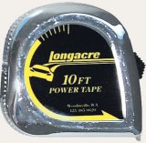 Tape Measure - 10 ft Length - 0.25 in Width - Inch - Each thumbnail 1