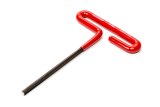 Allen Wrench - T-Handle - 5/32 in Hex - Rubber / Steel - Red / Black Oxide - Each thumbnail 1