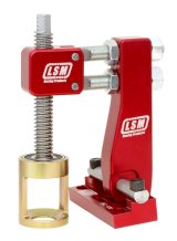 Valve Spring Compressor - Head-On - Shaft Mount - Aluminum - Red Anodized - Various Applications - Kit thumbnail 1