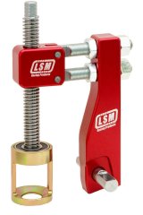 Valve Spring Compressor - Head-On - Shaft Mount - Aluminum - Red Anodized - Dart Big Chief - Kit thumbnail 1