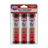 Grease - Red N Tacky - Red Lithium - 3 oz Cartridge - Set of 3 thumbnail 1