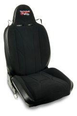 Seat - Baja RS - Passenger Side - Reclining - Hip / Side Bolsters - Harness Openings - Cloth / Vinyl - Black - Each thumbnail 1