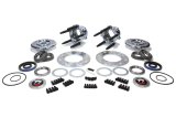 Wheel Hub - Grand National Hub Package - Rear - 5 x 5.00 Wheel - 24 Spline Drive Flange - Bearings / Hardware / Seal / Plate / Rotor Adapter / Studs Included - Steel - Zinc Plated - Pair thumbnail 1