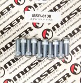 Wheel Stud - 1/2-20 in Thread - 1.500 in Long - 0.530 Knurl - Steel - Zinc Oxide - Set of 10 thumbnail 1