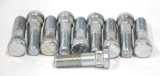 Wheel Stud - 1/2-20 in Thread - 1.938 in Long - 0.625 Knurl - Steel - Zinc Oxide - Set of 10 thumbnail 1
