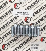 Wheel Stud - 12 mm x 1.50 Thread - 1.500 in Long - 0.505 in Knurl - Steel - Zinc Oxide - Set of 10 thumbnail 1