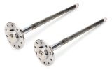 Axle Shaft - 30.063 in Long - 30 Spline Carrier - 5 x 4.75 in Bolt Pattern - C-Clip - Steel - Natural - GM 12-Bolt - GM A-Body / F-Body 1968-81 - Pair thumbnail 1