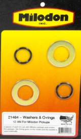 O-Ring - 12 AN - Washer Included - Rubber - Milodon External Oil System - Kit thumbnail 1