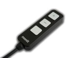Controller - G-Series Plus - 3-Button - 1800 mm Cable Length - Plastic - Black / Gray - Monit Rally G100 Plus Computer - Each thumbnail 1