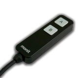 Controller - G-Series Plus - 2-Button - 1800 mm Cable Length - Plastic - Black / Gray - Monit Rally G200 Plus Computer - Each thumbnail 1