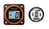 Brake Bias Adjuster - Digital - Panel Mount - Bolt-On - 3/8-24 in / 7/16-20 in Thread - 59 in Cable - Knob Adjuster - Plastic - Orange - Kit thumbnail 1