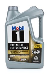 Motor Oil - Extended Performance - 5W20 - Synthetic - 5 qt Jug - Each thumbnail 1
