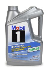Motor Oil - High Mileage - 10W30 - Synthetic - 5 qt Jug - Each thumbnail 1