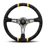 Momo Ultra Steering Wheel 350mm - Black thumbnail 2