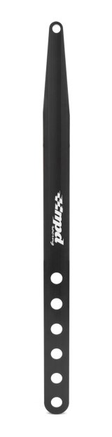 Wing Strap - Nose - Adjustable - 9 to 14 in Adjustable Height - Aluminum - Black Anodized - Sprint Car - Each thumbnail 1