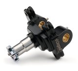 Spindle - Pavement - Stepped Snout - Front - Steel Snout - Aluminum - Black Paint - Each thumbnail 1