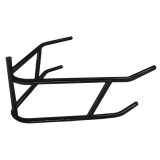 Bumper - Post - Braces - Rear - 0.875 in Tube - Steel - Black Powder Coat - Midget - Each thumbnail 1
