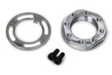 Spindle Nut - Keyed Washer / Screws Included - Aluminum / Steel - Natural - Midget - Kit thumbnail 1
