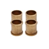 Torsion Bar Bushing - 1-1/8 in ID - Bronze - Natural - 0.095 in Thick - Sprint Car - Set of 4 thumbnail 1