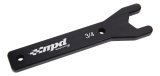 Wrench - Aluminum - Black Anodized - 3/4 in Radius Rods - Each thumbnail 1