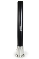 Torque Tube - 3 in OD - 28 in Long - Aluminum - Black / Silver - Sprint Car - Each thumbnail 1