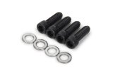 Torque Ball Housing Bolt Kit - 5/16-18 in Thread - 1 in Long - Washers Included - Steel - Black Oxide - Set of 4 thumbnail 1