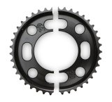 Axle Sprocket - 39 Tooth - 2.75 in Bolt Pattern - Aluminum - Black Anodized - Quarter Midget - Each thumbnail 1